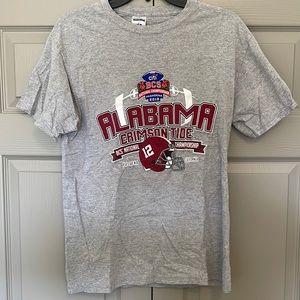 Alabama BCS National Championship Game Size Medium Short Sleeve T-shirt